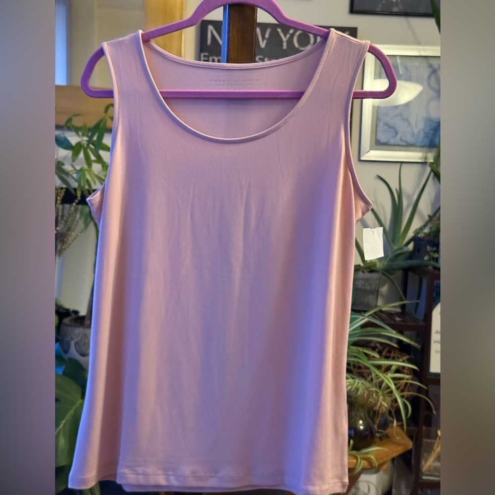 # 26. Susan Graver Pale Pink Sleeveless TankTop